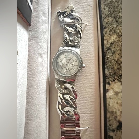 Women’s Akribos XXIV crystal faced watch